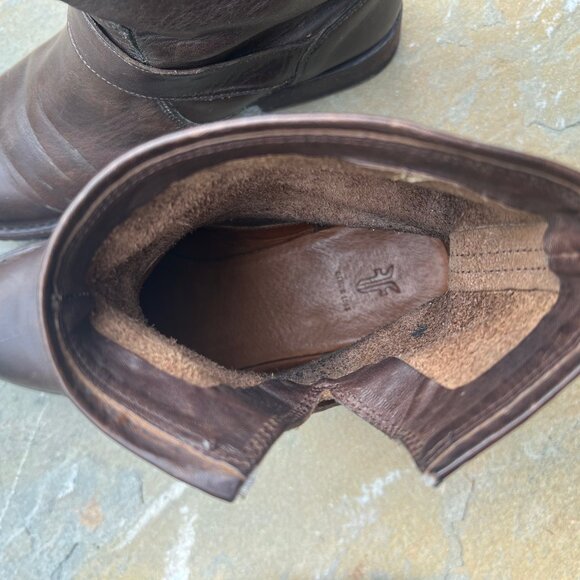 Frye Natalie Engineer Western Bootie Women's size 6 - Picture 5 of 8